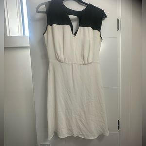 BCBGMaxazria Black & White Dress